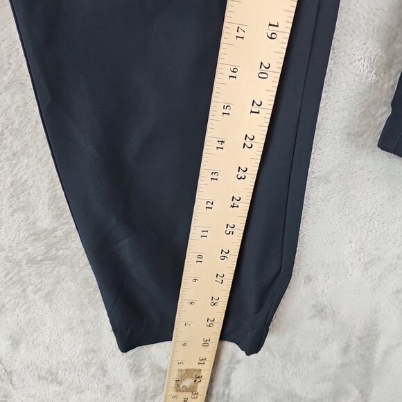 Banana Republic Performance Tapered Pants Mens Size 36 Navy Blue Slim Fit - Picture 6 of 10